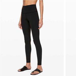 lululemon athletica Jet Black High-Rise Leggings